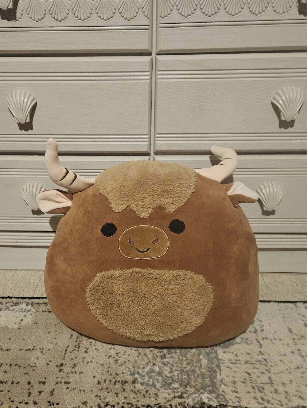Squishmallow 16" Marshal Highland Cow